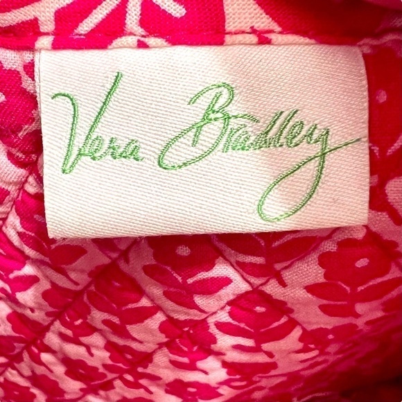 Vera Bradley Twirly Birds Mandy Shoulder Bag Purse Pink & White Swirly Floral - Picture 11 of 15